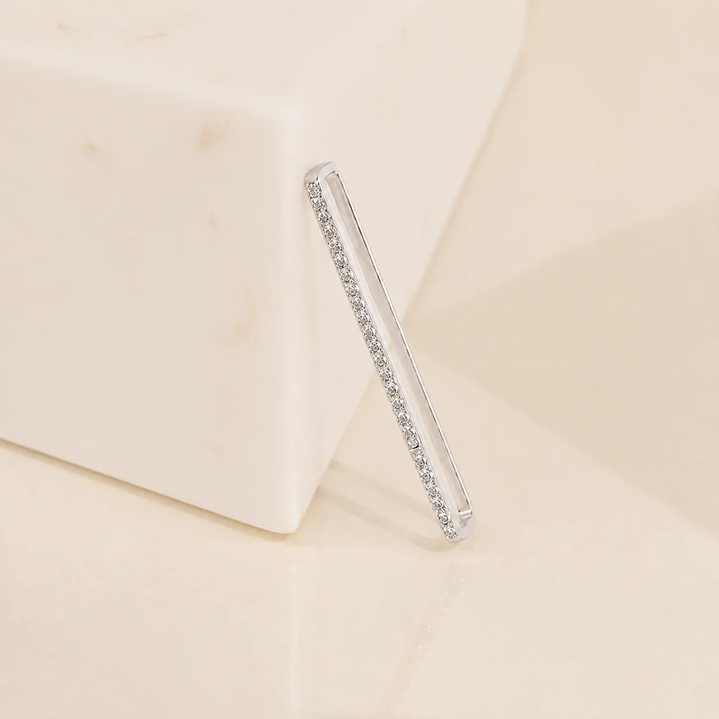 Pave Bar Ear Cuff