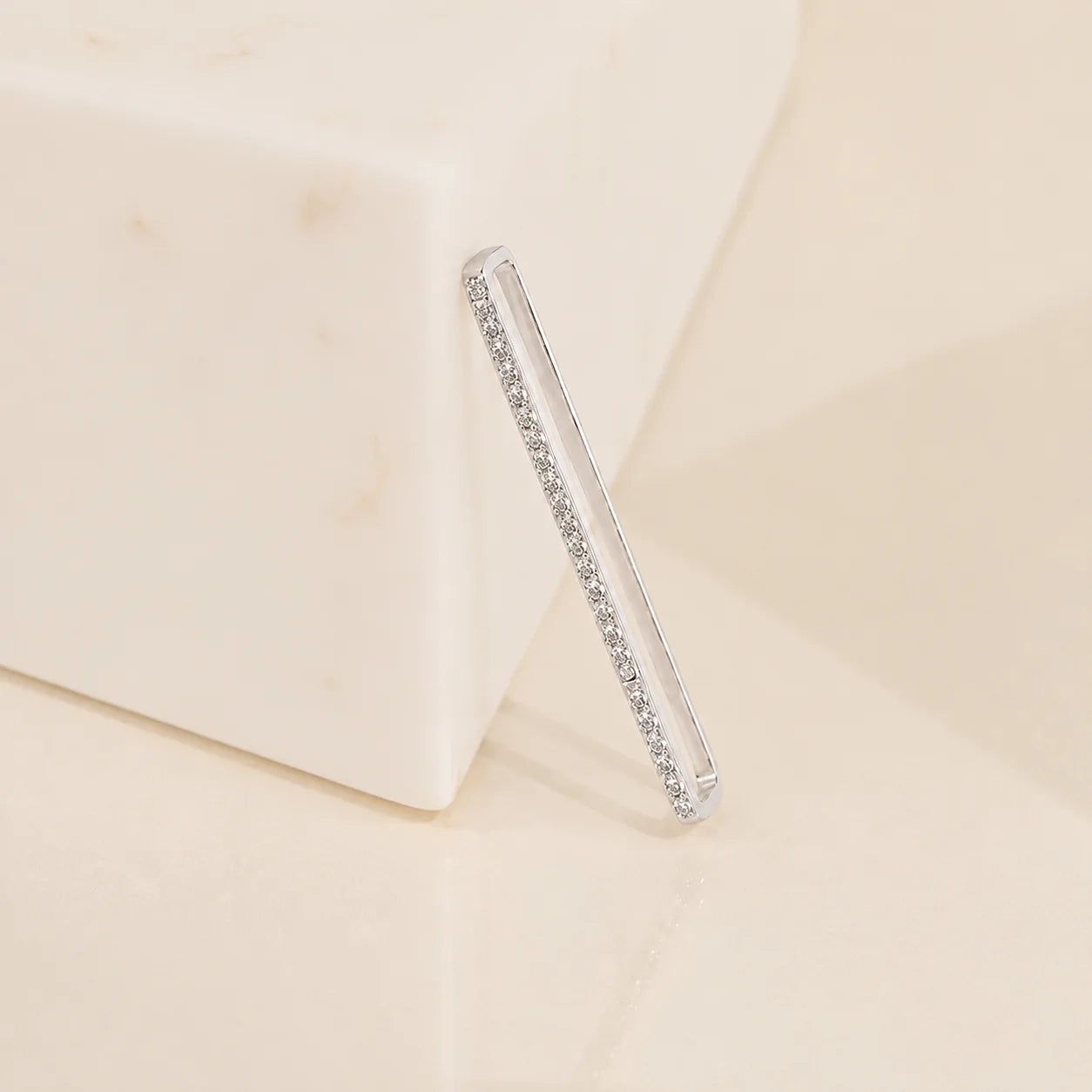Pave Bar Ear Cuff