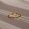 Emerald Chain Tennis Bracelet Silver 18K Gold Plated