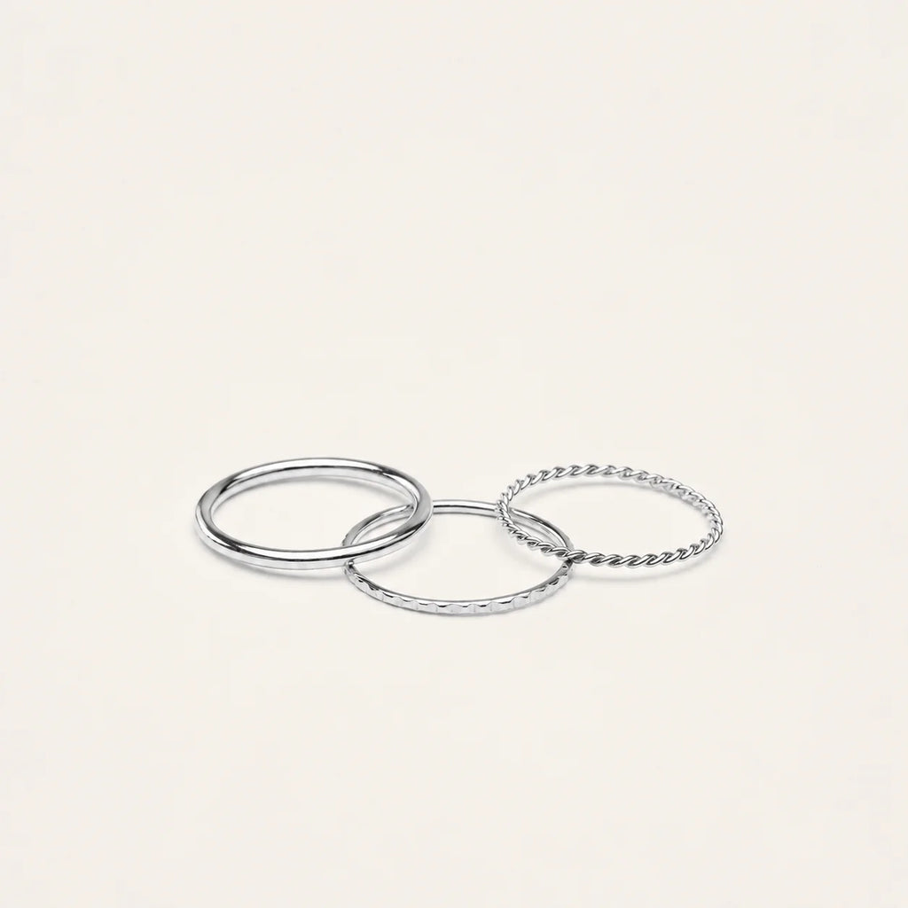 The Thin Stacking Rings Set
