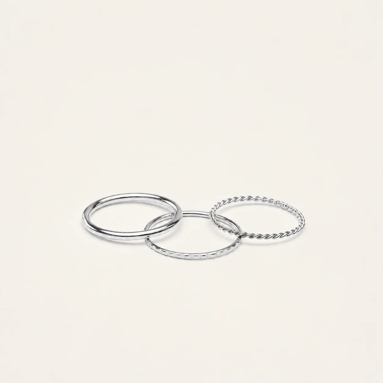 The Thin Stacking Rings Set