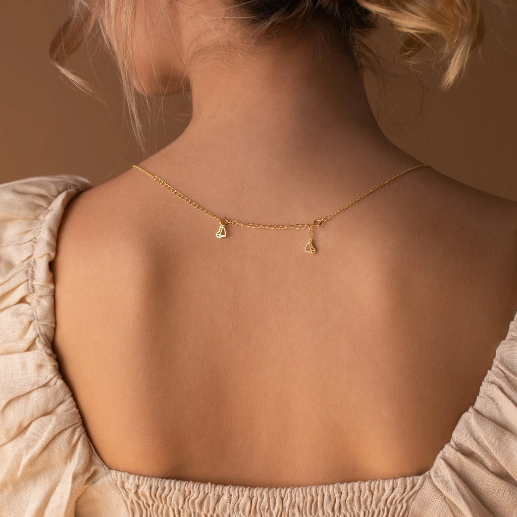 Chain Extender in Silver Silver 18K Gold Plated