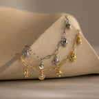 Seaside Charm Bracelet Silver 18K Gold Plated