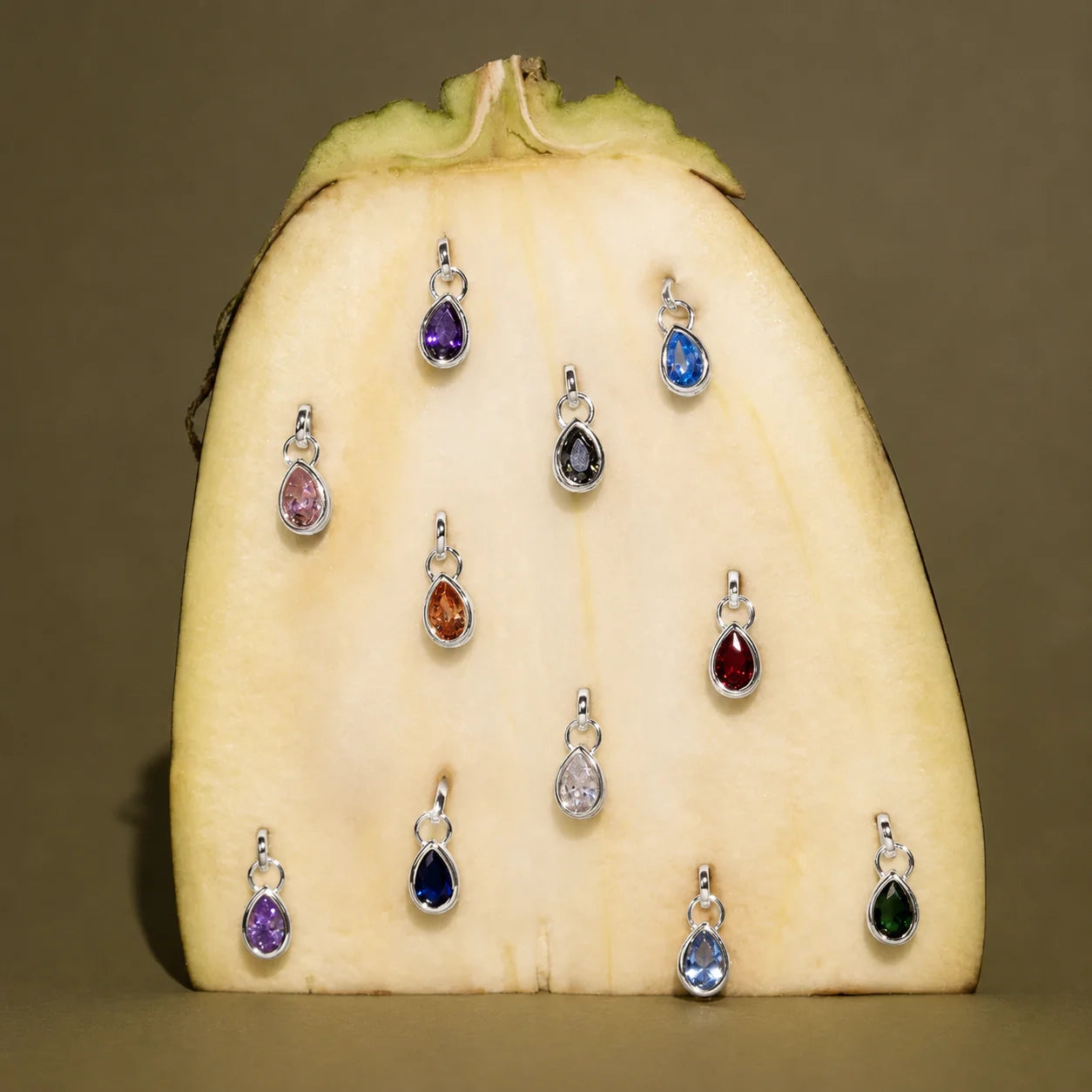 Alexandrite Tear Charm