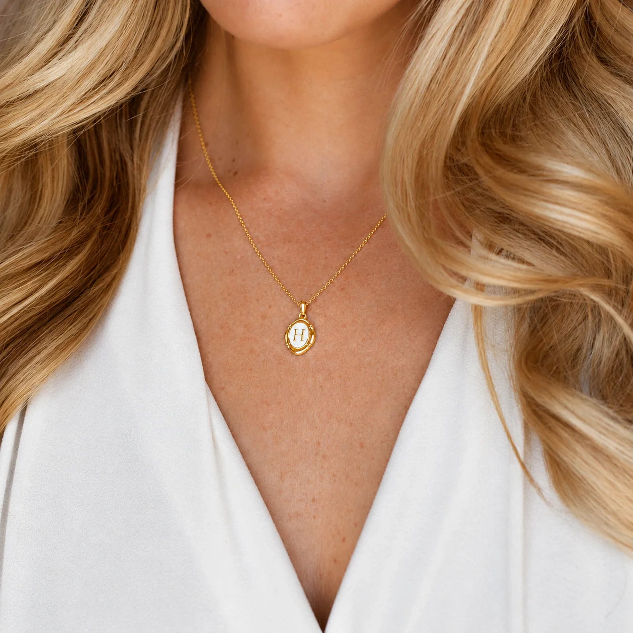 Initial Pendant Necklace