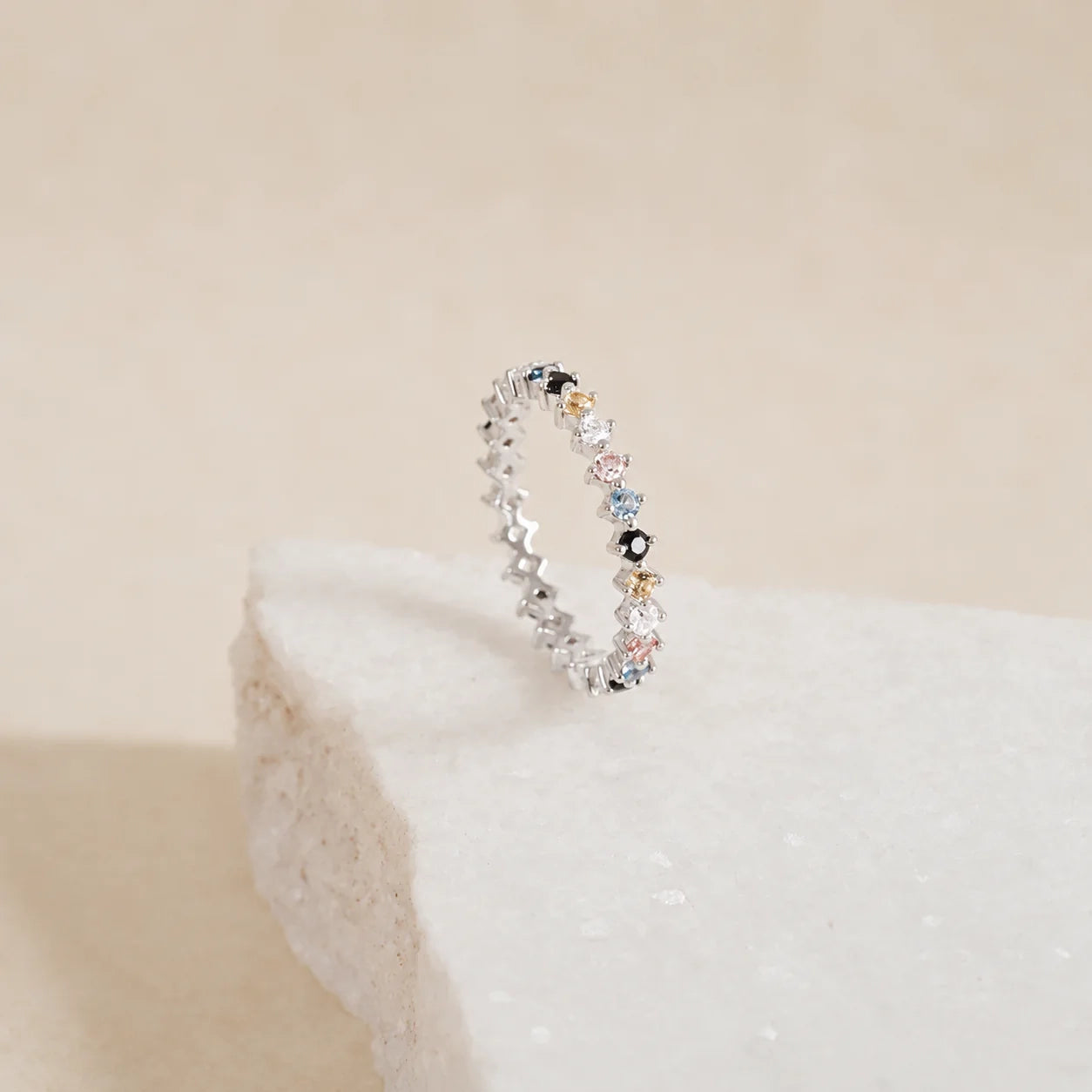 The Rainbow Crystal Ring