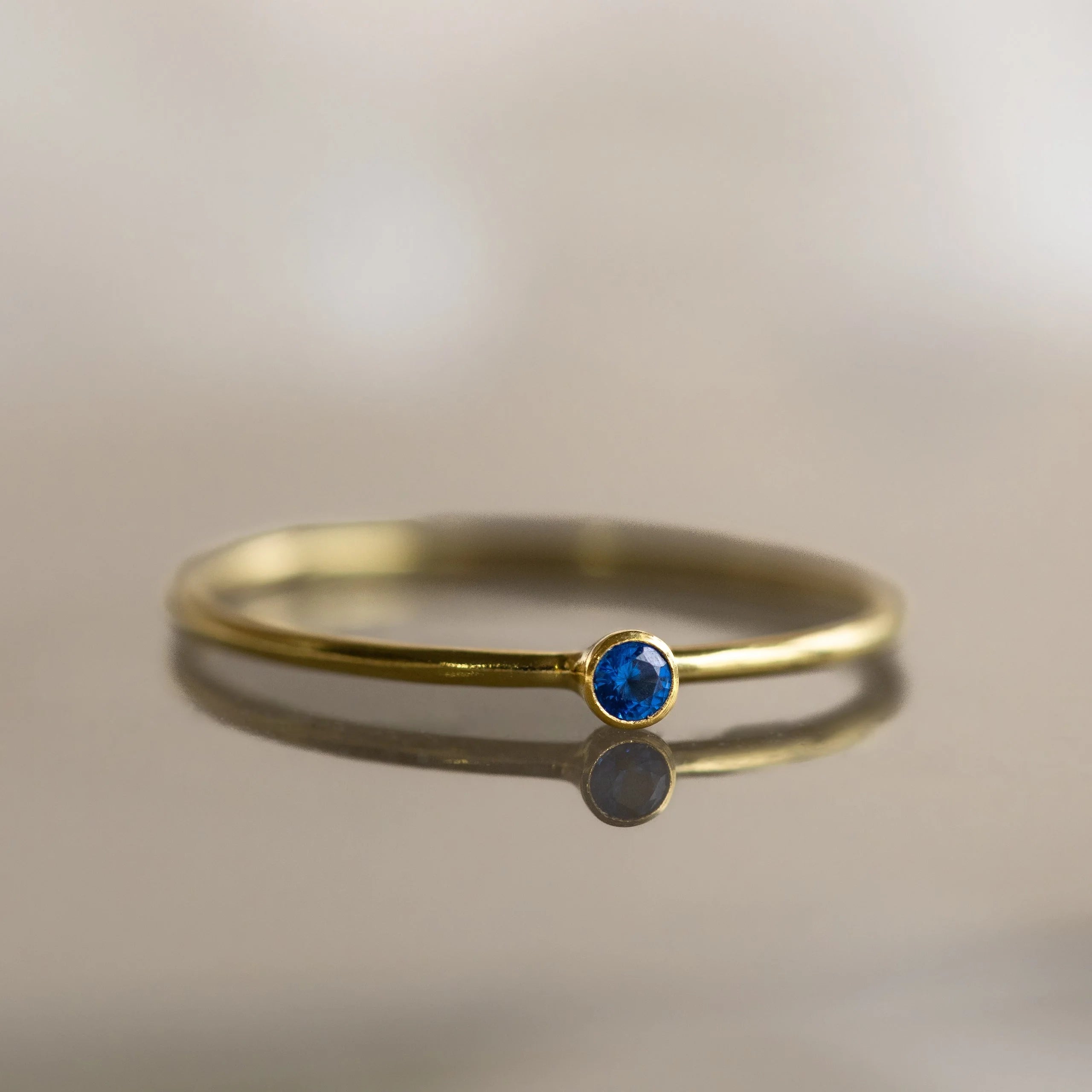 The Tiny Birthstone Ring