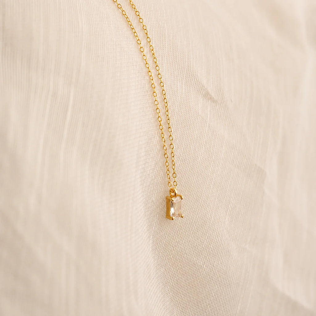 Sage Diamond Necklace