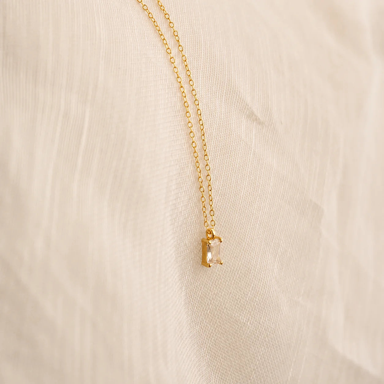 Sage Diamond Necklace