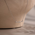 Dainty Mama Necklace Silver 18K Gold Plated