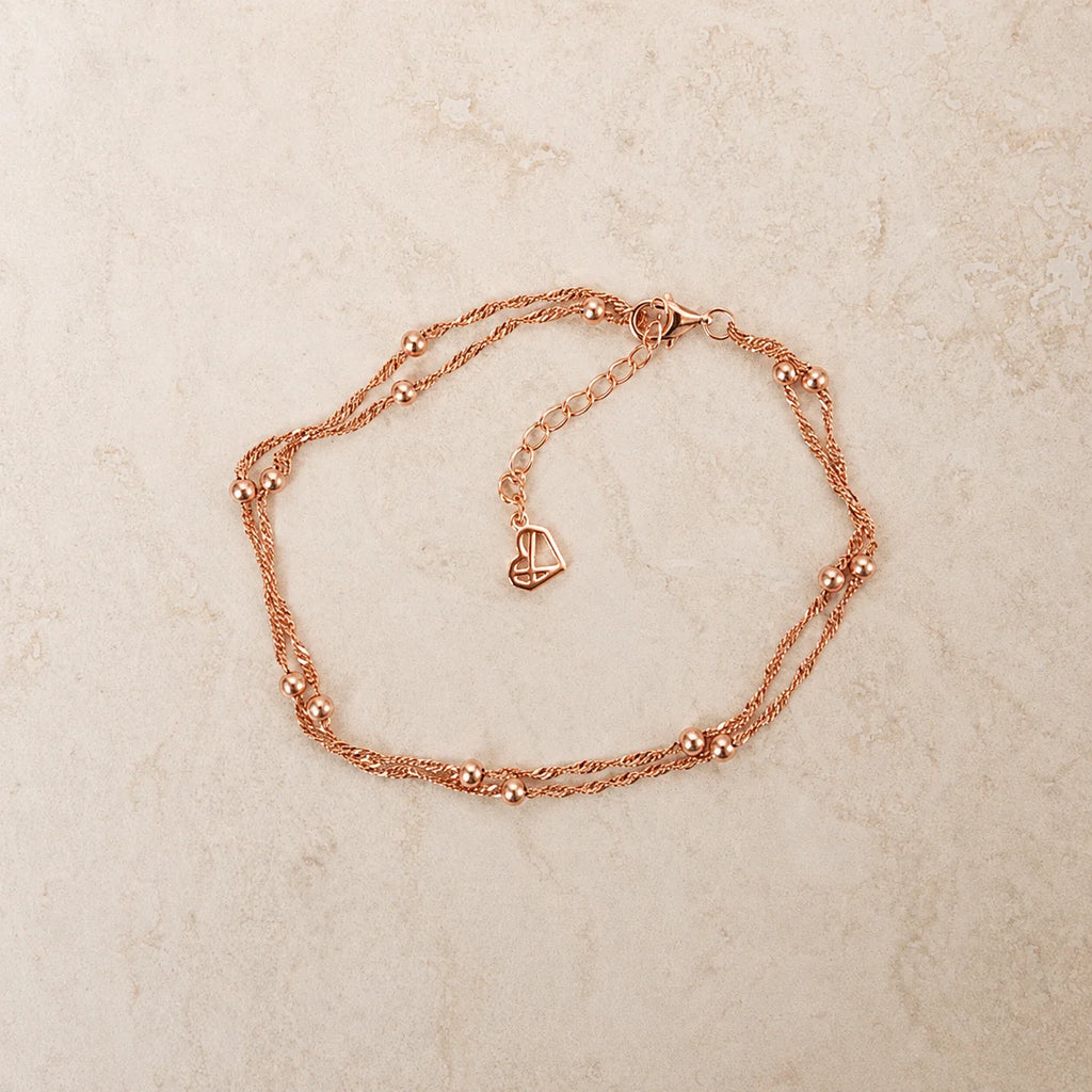 Duo Bead Chain Bracelet