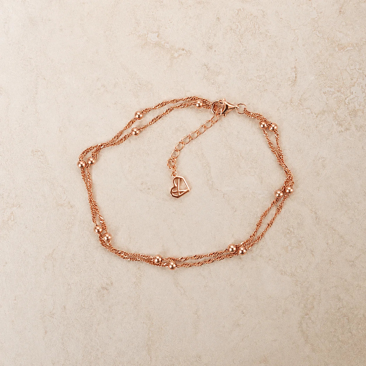 Duo Bead Chain Bracelet