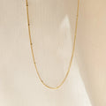 Satellite Beaded Belly Chain Silver 18K Gold Plated