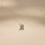 Custom Pet Portrait Necklace Silver 18K Gold Plated