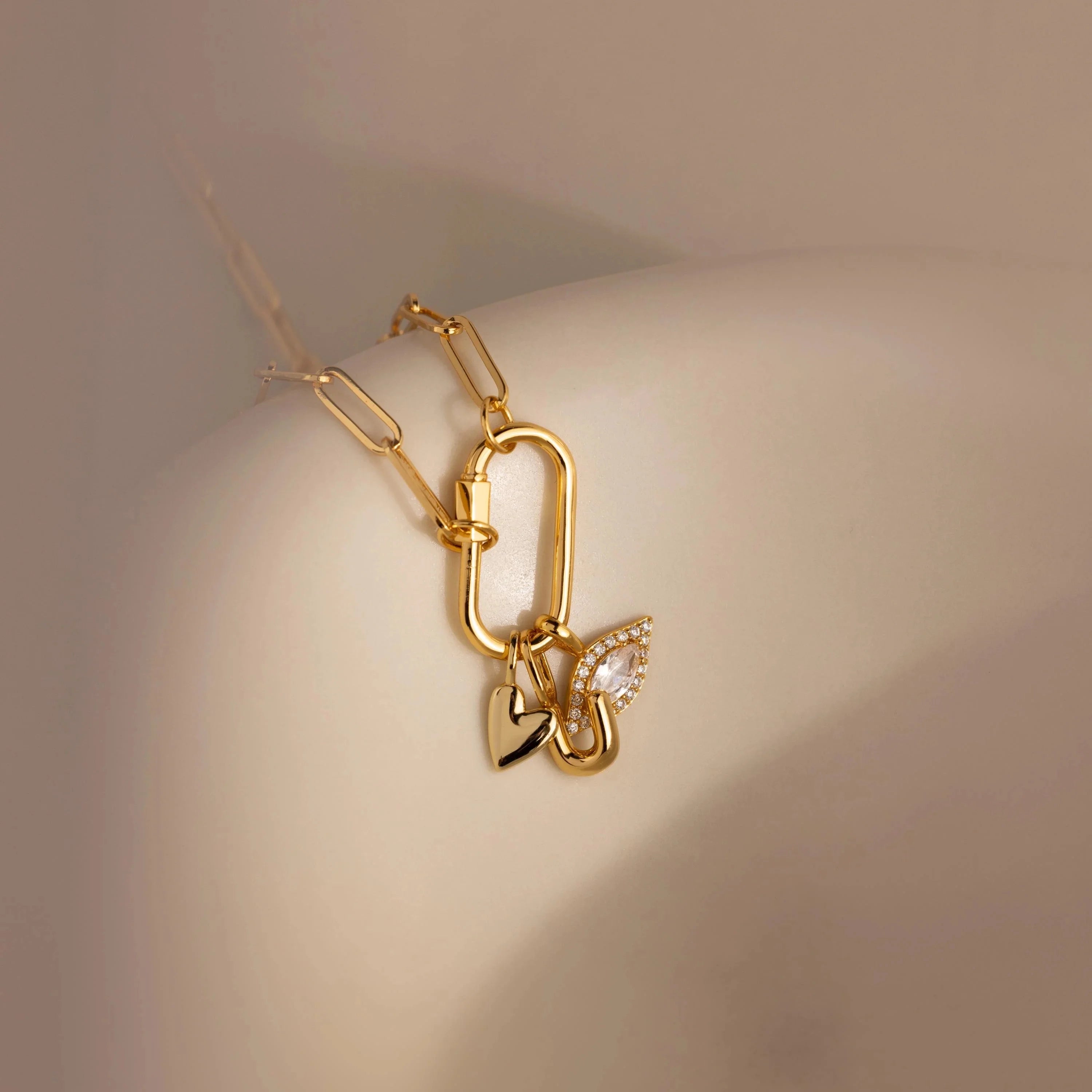 Dream Puff Heart Charm
