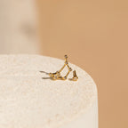 Constellation Earrings Silver 18K Gold Plated