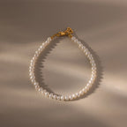 Venus Pearl Bracelet Silver 18K Gold Plated