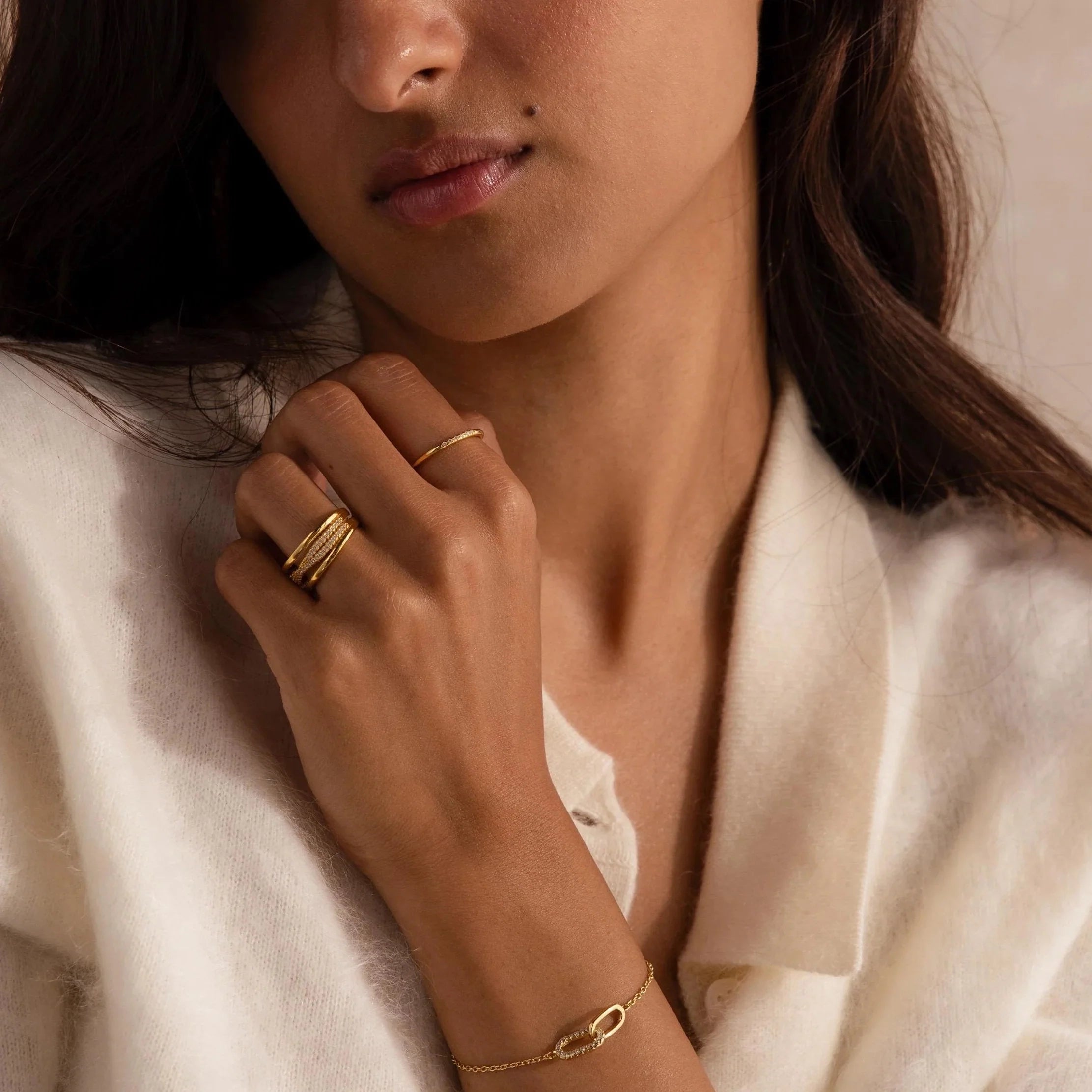 The Noelle Pave Bracelet