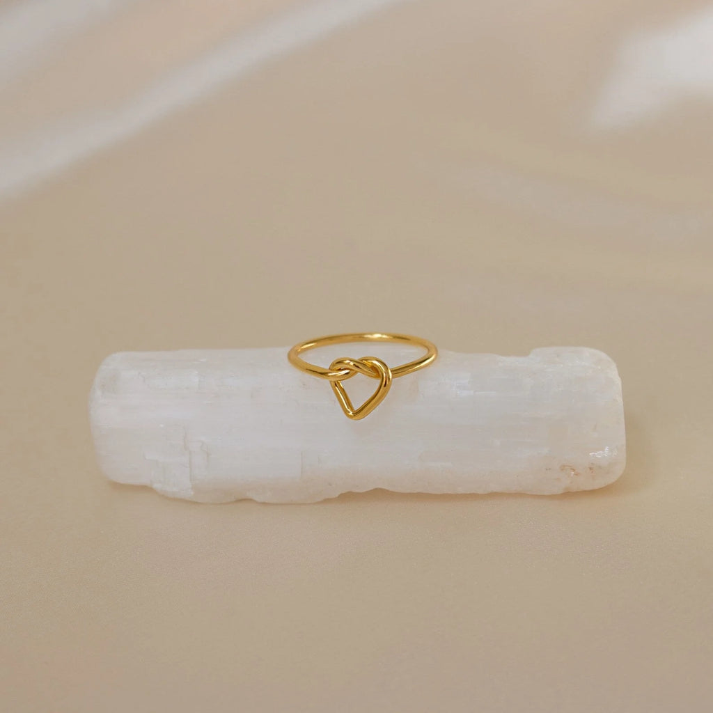 Love Heart Knot Ring
