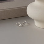 Duo Pet Initial Wrap Ring Silver 18K Gold Plated