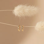 Editor Huggies Silver 18K Gold Plated
