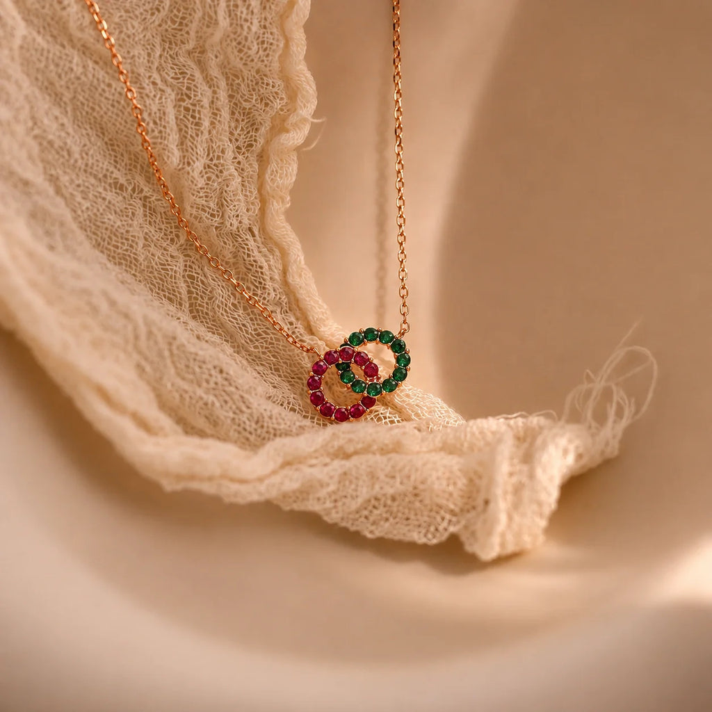 Birthstone Duo Necklace