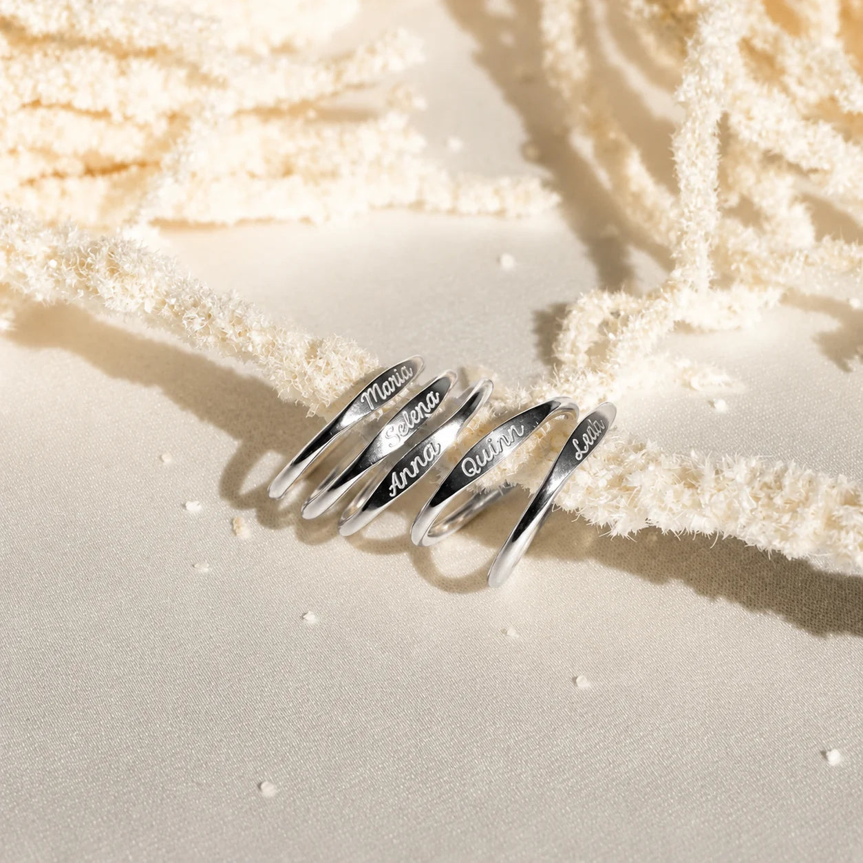 Luxe Letter Ring