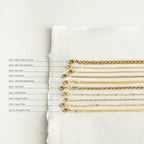 Alice Thin Snake Chain Silver 18K Gold Plated
