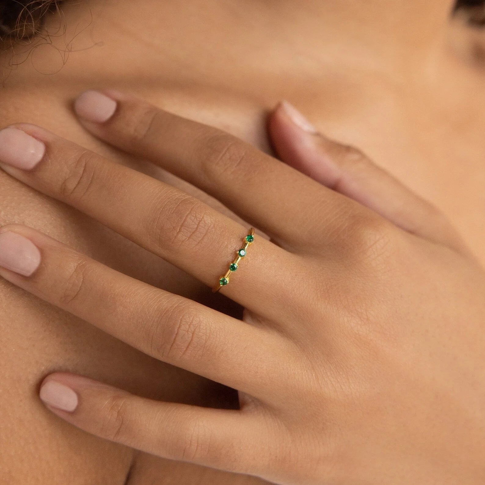 Dainty Multi-Stone Birthstone Ring