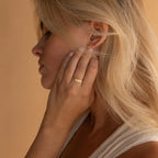 Marquise Opal Statement Ring Silver 18K Gold Plated