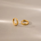 Dainty Huggies Silver 18K Gold Plated