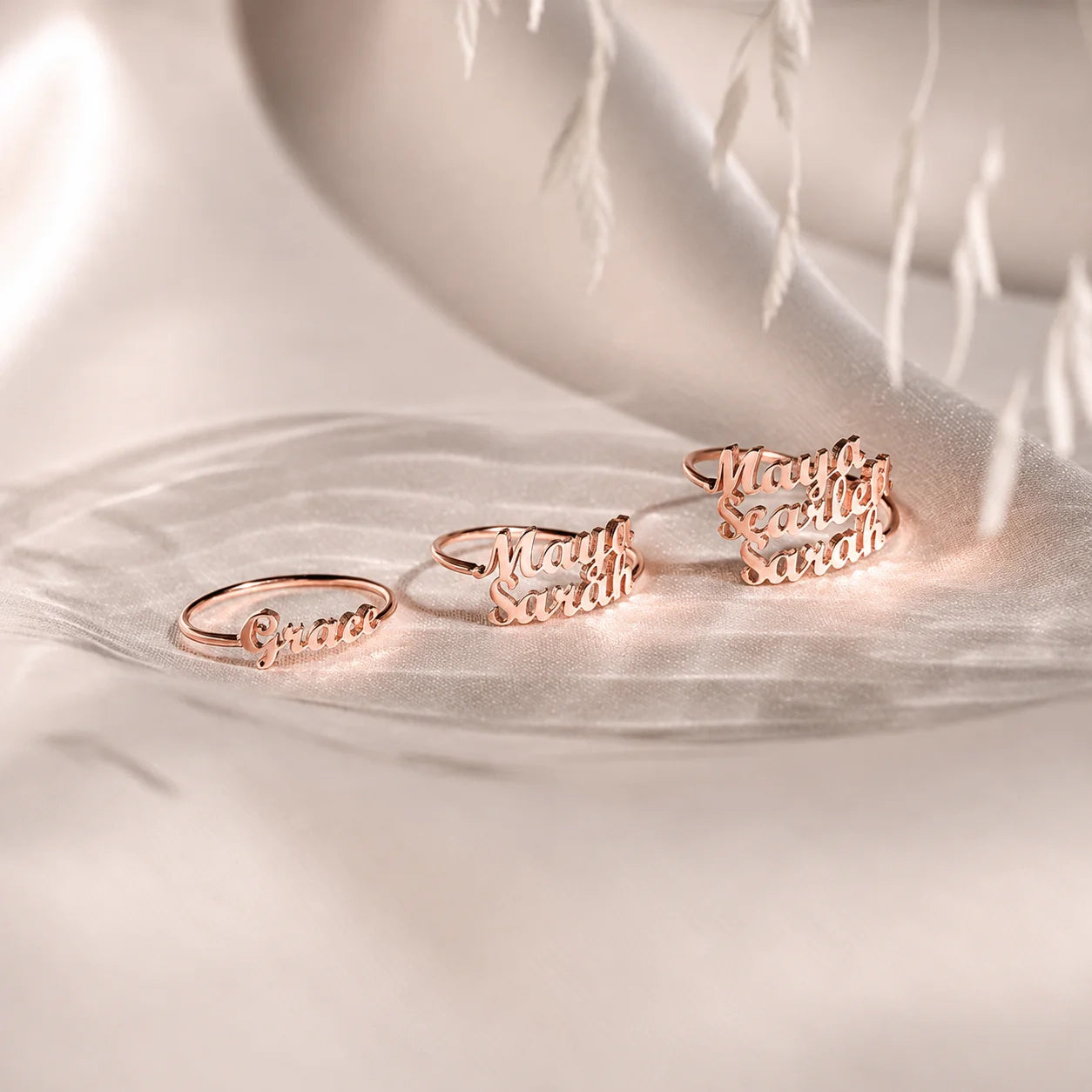 London Multiple Name Ring