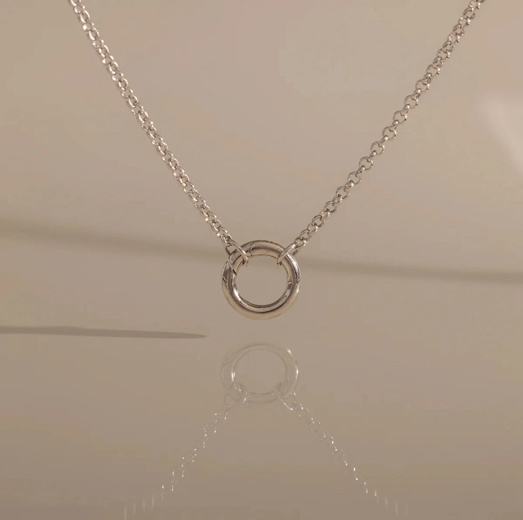 Eclipse Circle Necklace