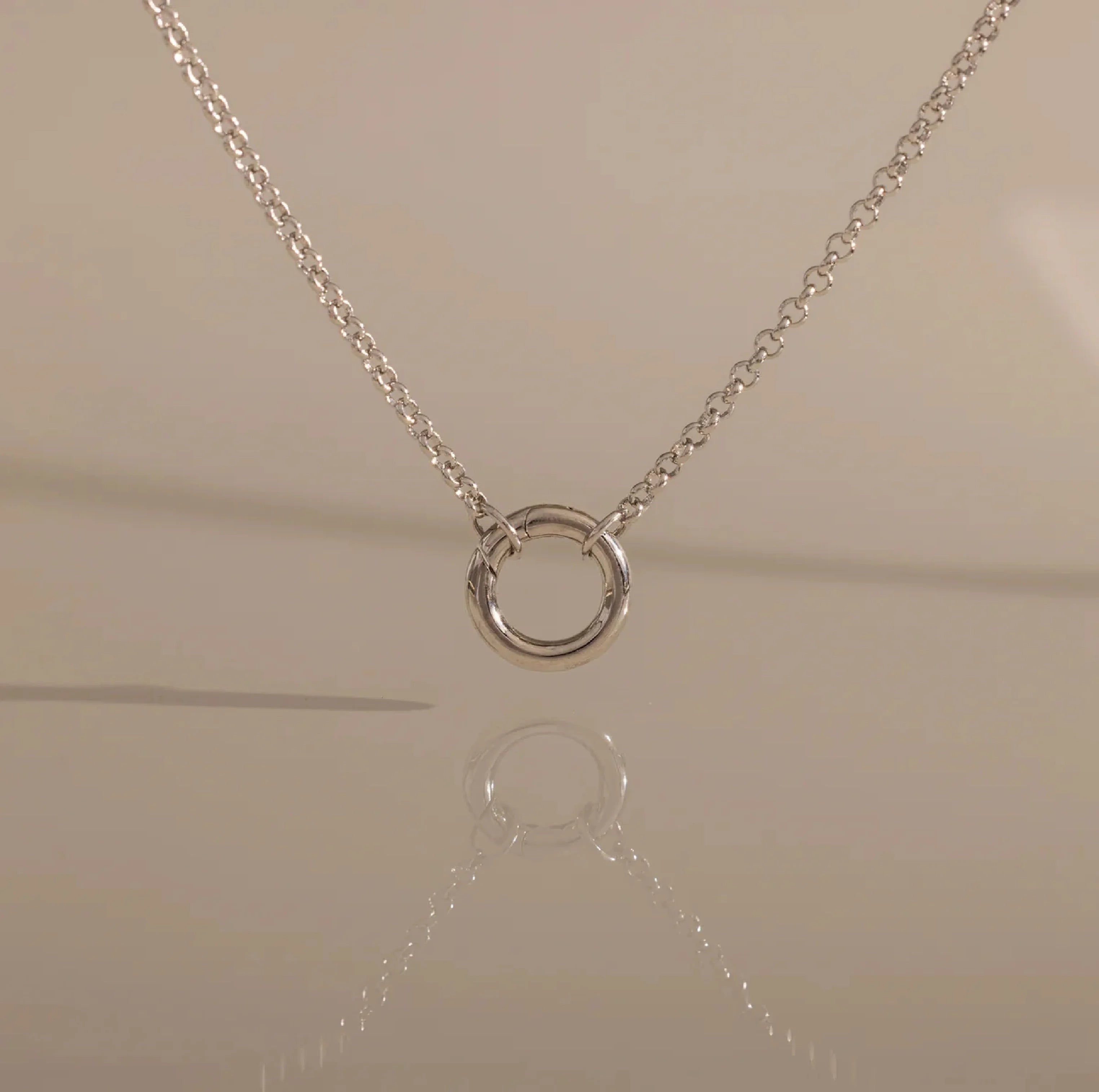Eclipse Circle Necklace