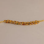Floating Birthstone Huggies Silver 18K Gold Plated