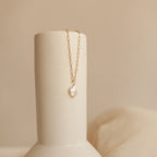 Baroque Pearl Necklace Silver 18K Gold Plated