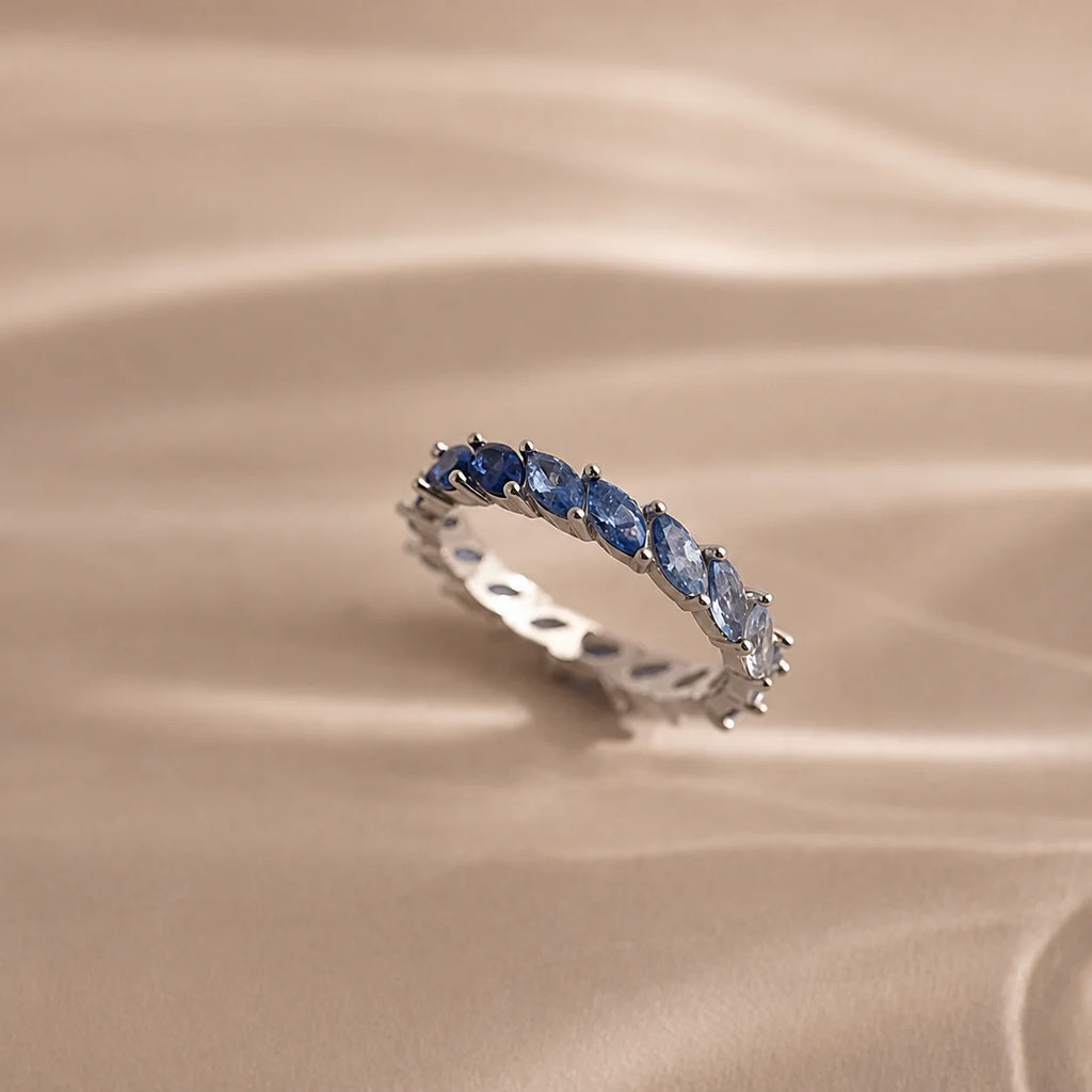 Sea Mist Marquise Ring