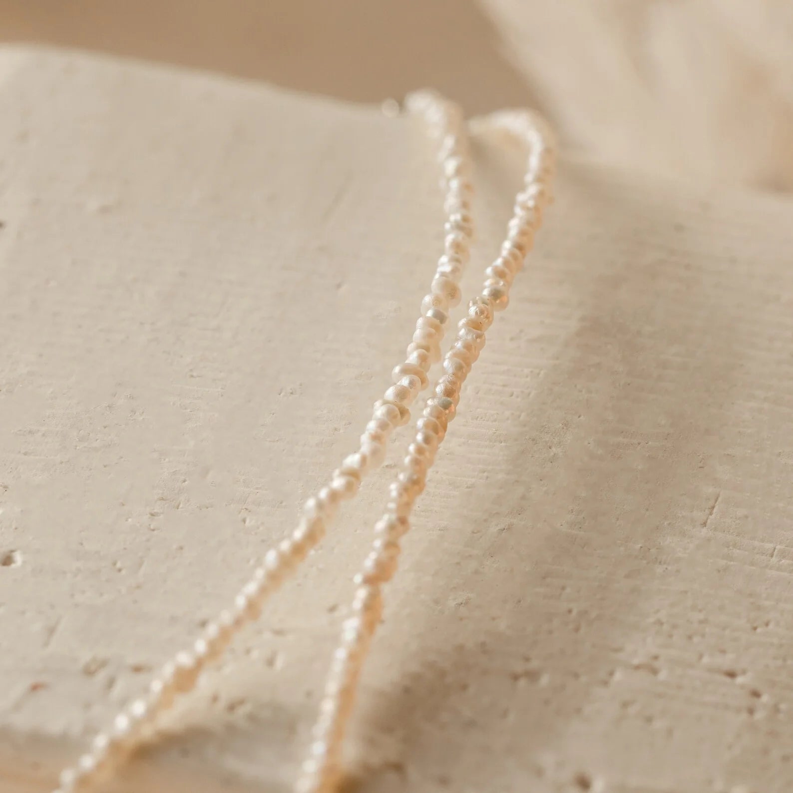 Brinley Pearl Choker Necklace Silver 18K Gold Plated