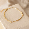 Mini Name Bar Bracelet Silver 18K Gold Plated