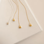 Padlock Necklace Silver 18K Gold Plated