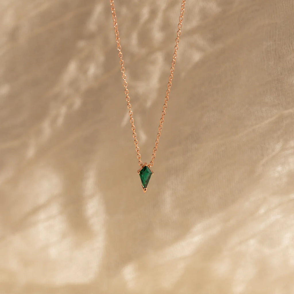 Art Deco Kite Pendant Necklace