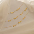 Carrie Multiple Name Necklace Silver 18K Gold Plated