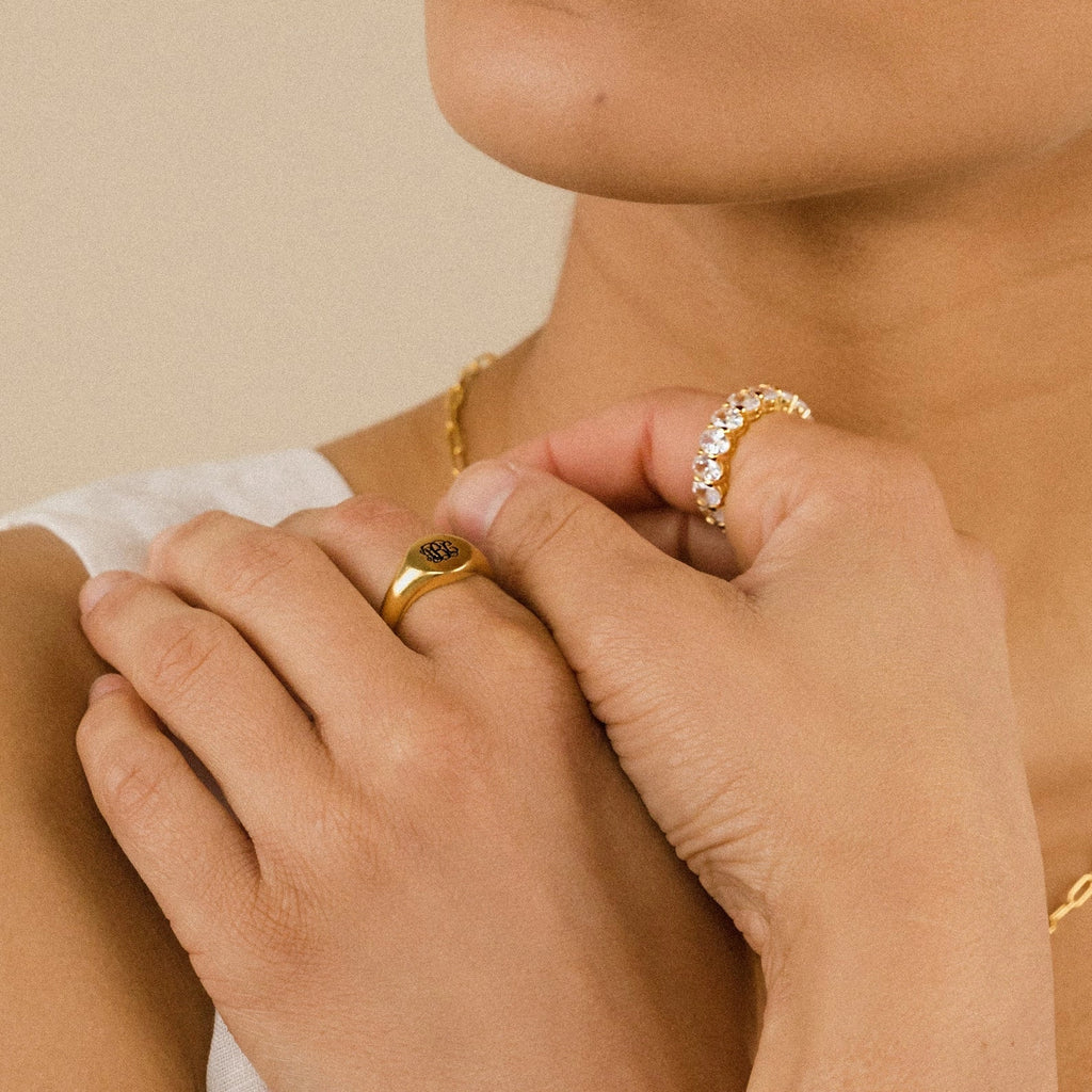 Alannah Oval Diamond Ring