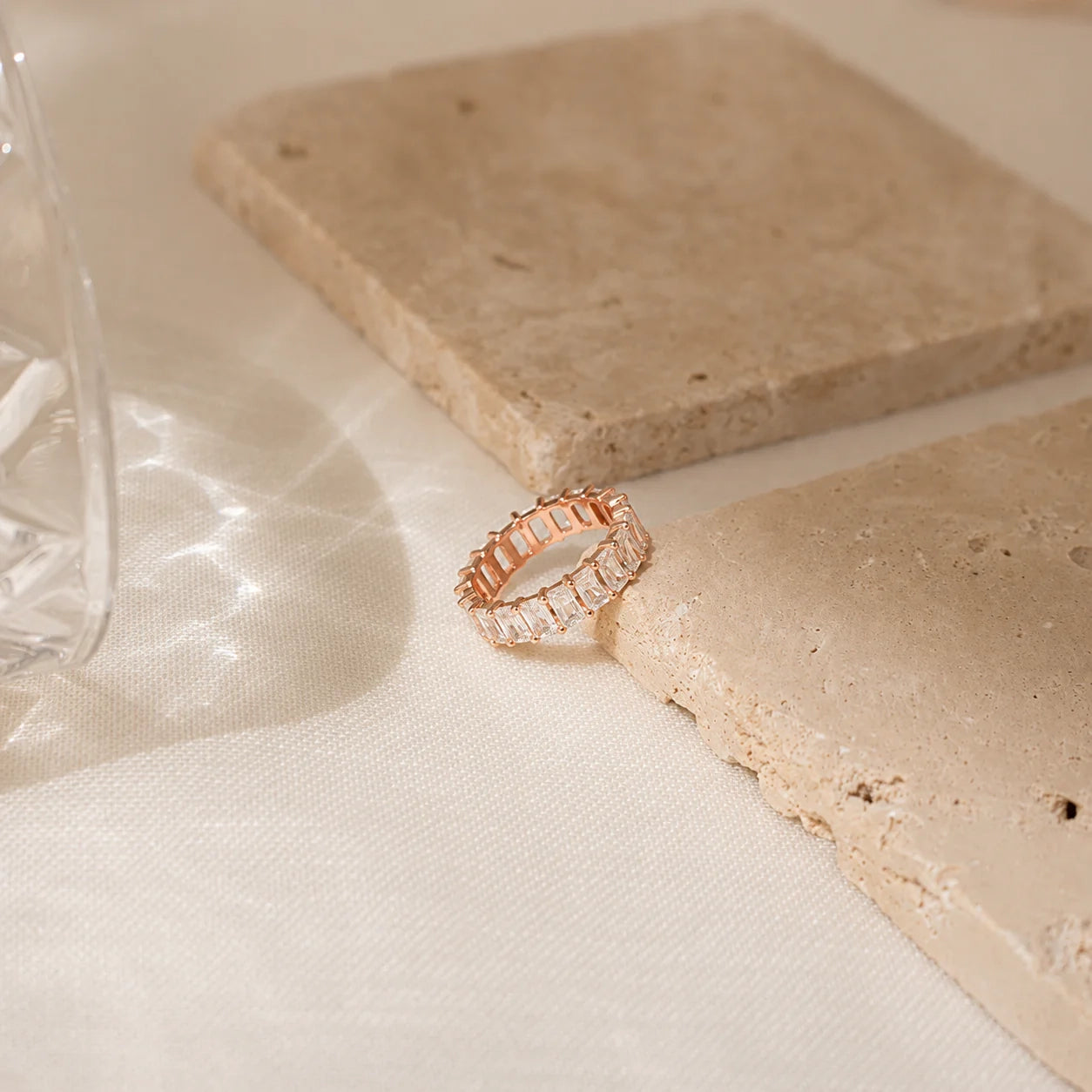 Colette Baguette Diamond Eternity Ring