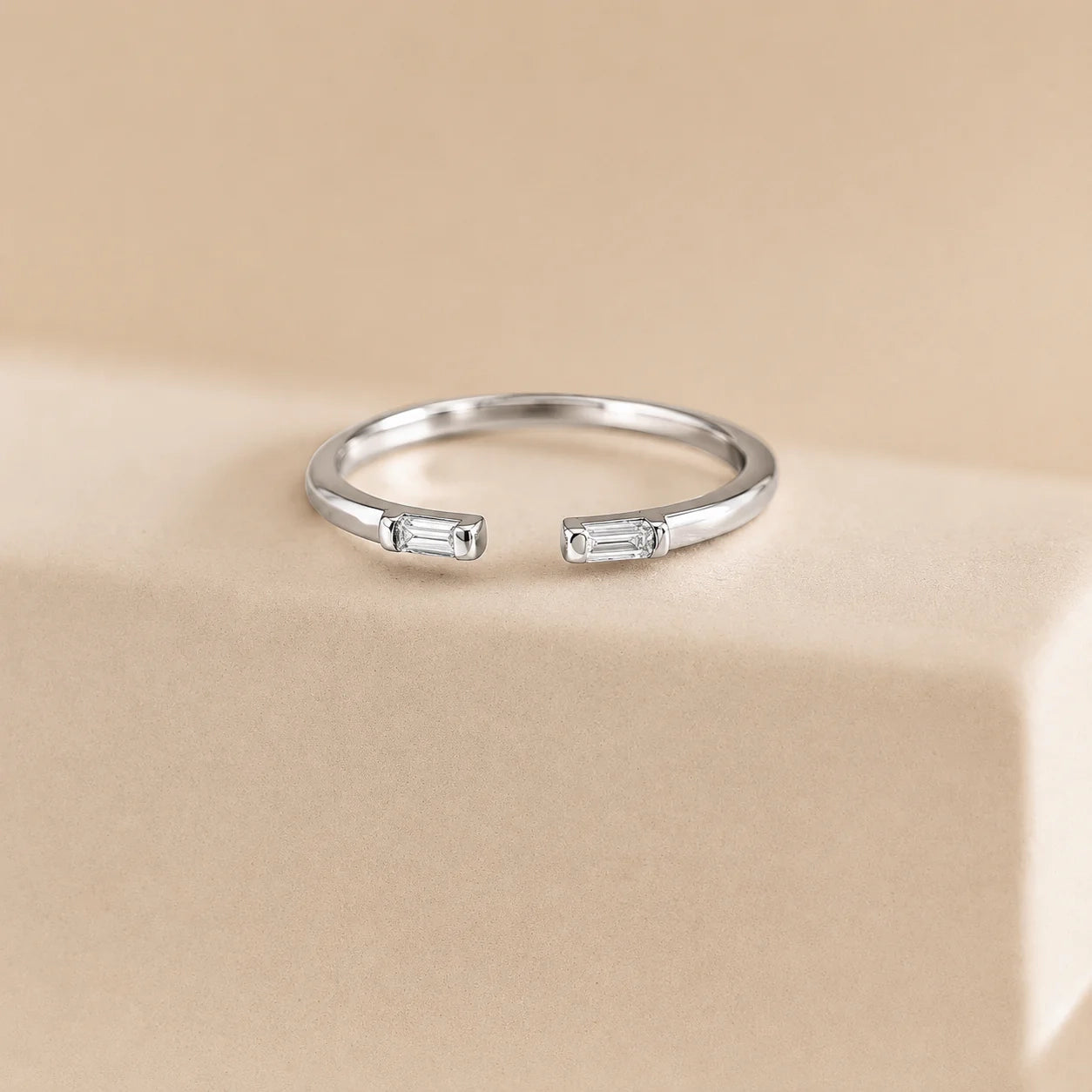 Duo Baguette Ring