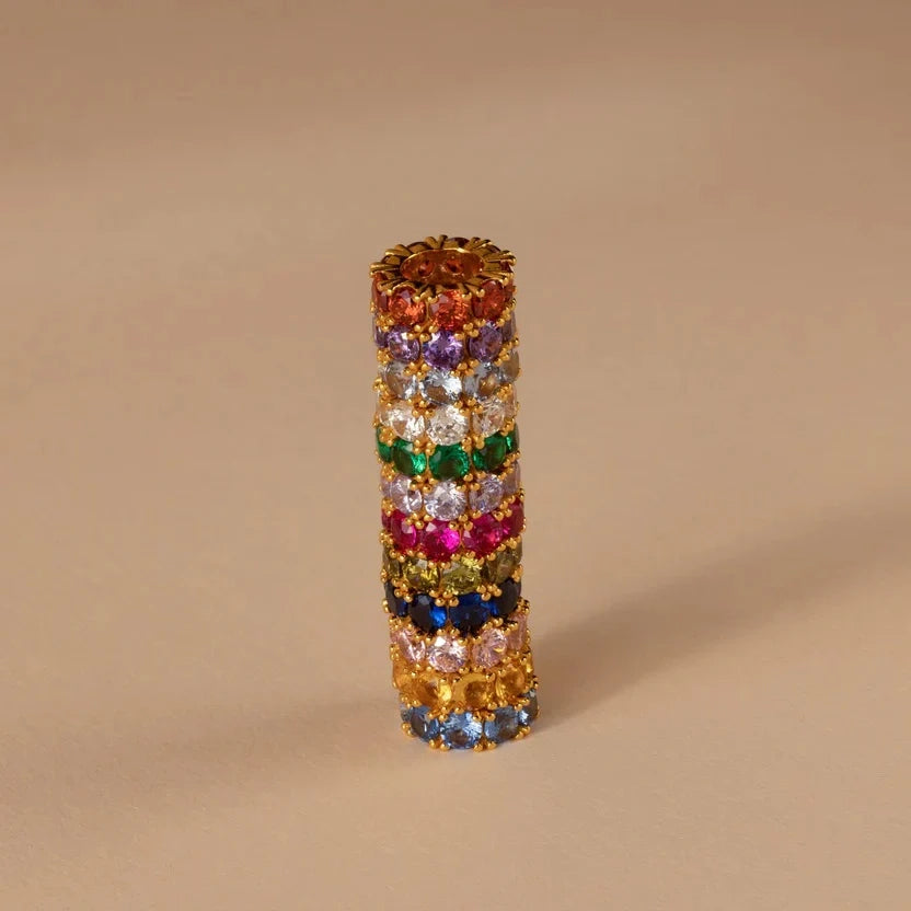 Garnet Eternity Charm