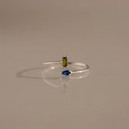Toi et Moi Wrap Ring Silver 18K Gold Plated