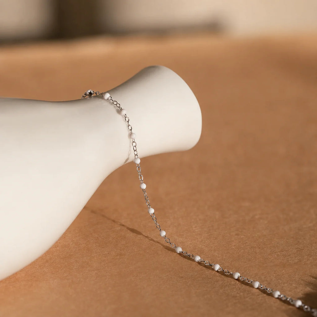 Peach Station Necklace
