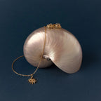 Celestial Sun Necklace Silver 18K Gold Plated