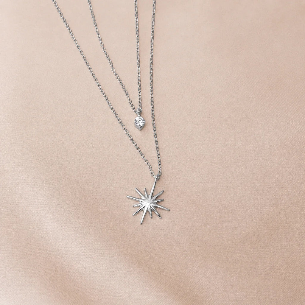 Laura Starburst Duo Necklace